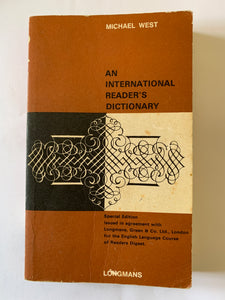 An International Reader´s Dictionary