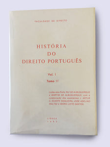 História do Direito Português (Volume 1 - Tomo 2)
