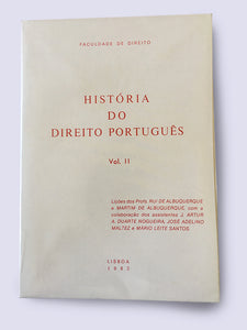 História do Direito Português (Volume 2)