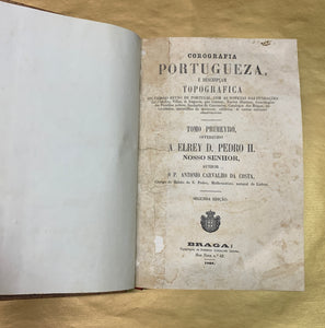 Corografia Portugueza (3 Volumes)