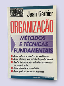 Organização - Métodos e Técnicas Fundamentais