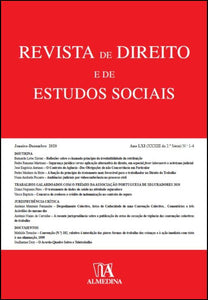 Revista de Direito e Estudos Sociais - Janeiro-Dezembro 2020