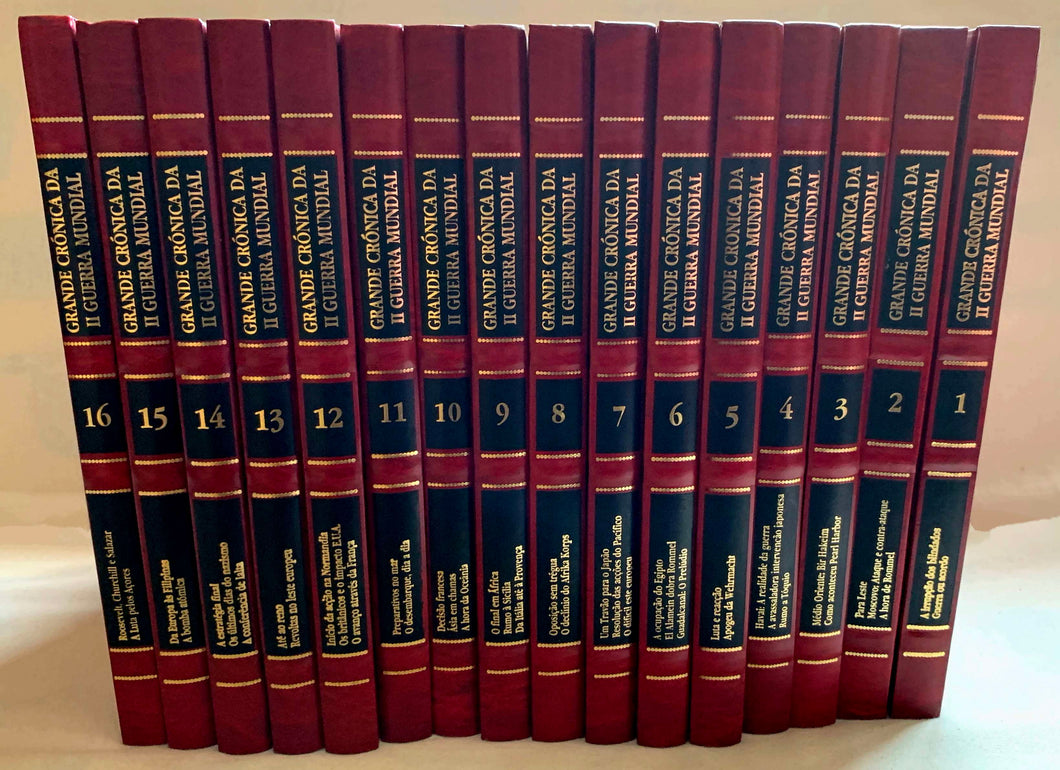 Grande Crónica da II Guerra Mundial (16 Volumes)